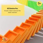 Train Toy Domino Set for Kids (BPA Free Plastic with Sound Effects)